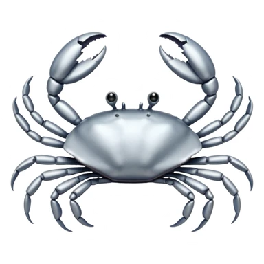 hair clip crab sticker