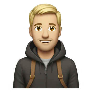 Stockholm style emoji sticker