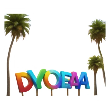 Daytona beach sign  sticker