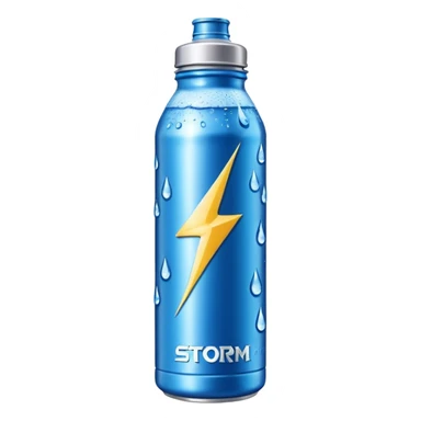  storm energy drink bottle like the can i creatw sticker
