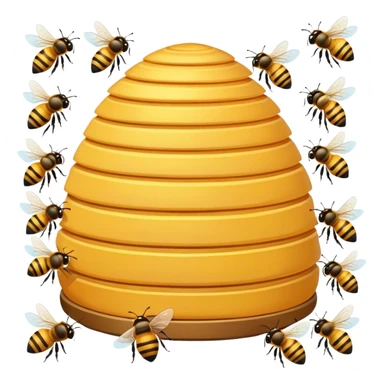 a mad beehive sticker