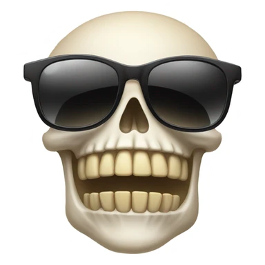 ☠️ + 😎 sticker