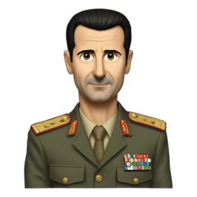 Bashar Al assad sticker