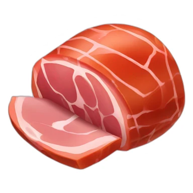 marinated ham sticker