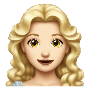 glinda of wicked  sticker