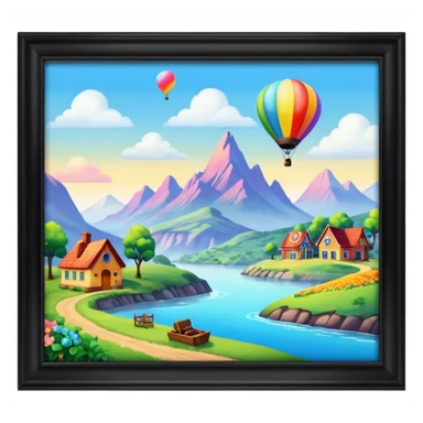 La haut dessin animé sticker