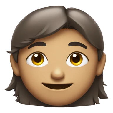 Smirking face sticker