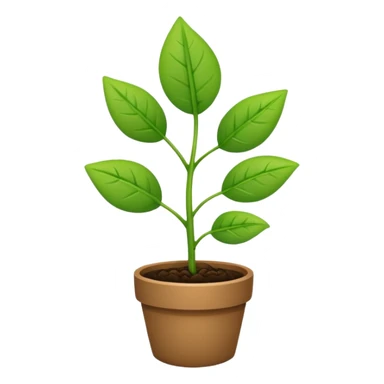 Mầm cây doodle  sticker