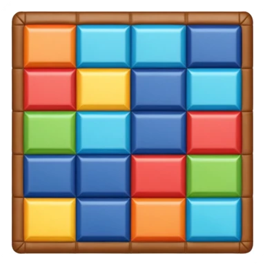 quilt in the shape of a battery sticker