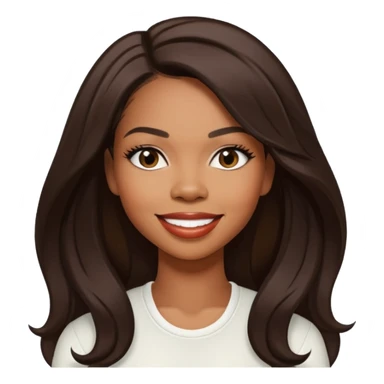 Tenitra Michelle Williams, R&B Singer from Destiny's Child with long dark brown hair, medium dark skin sticker