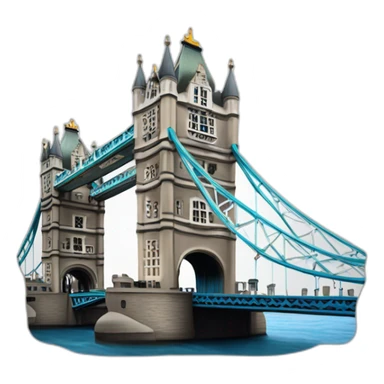 tower bridge london sticker