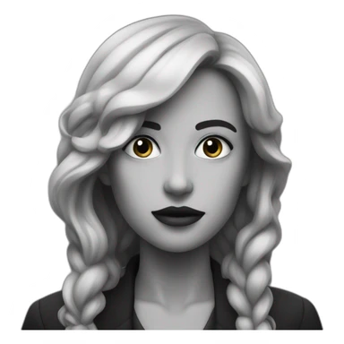 noir bien mafe sticker