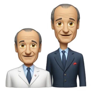 Jacques chirac sticker