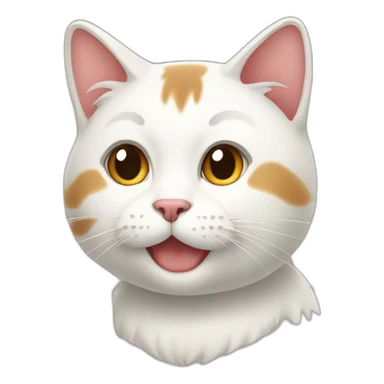 japanese cat sticker