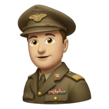 Elon musk in WW1 sticker