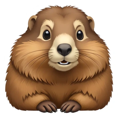 Marmotte relaxe sticker