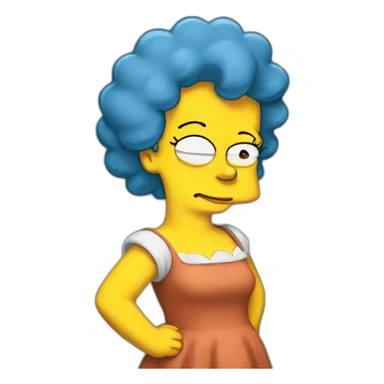 Lisa simpsons sticker
