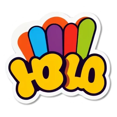 Hola sticker