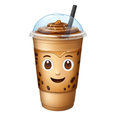 takeout ice coffee sticker