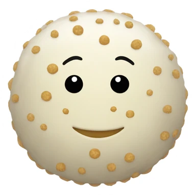 Cheese ball sticker