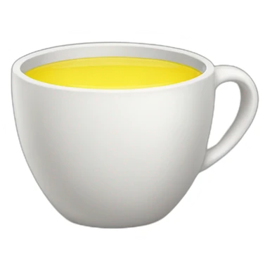 Regular Cup with yellow water sticker