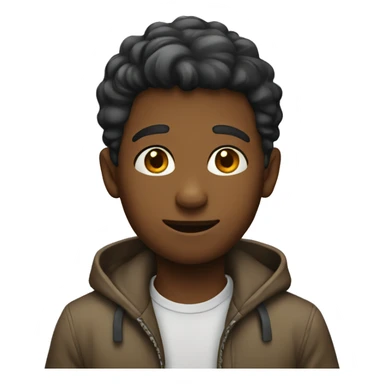 Boy chatting sticker