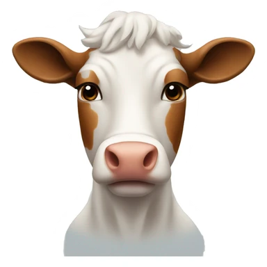 La vaca que más defeca sticker