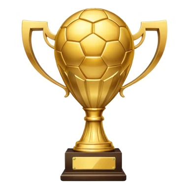 Trophy world cup sticker