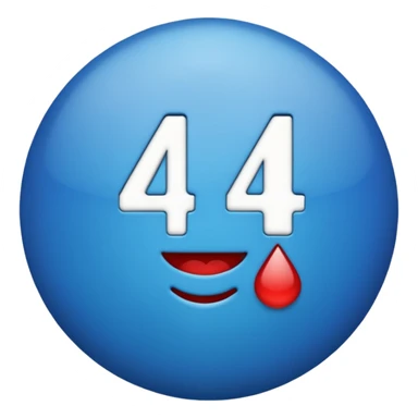 make no 4 into a emoji please sticker