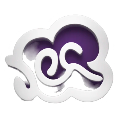 music label opium logo sticker