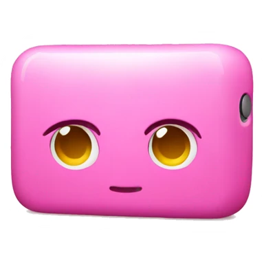 Pink iPhone 15 sticker