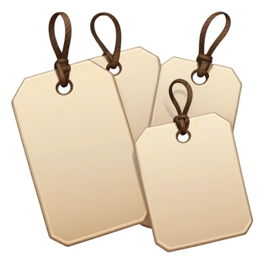 price tags with different prices being compared sticker