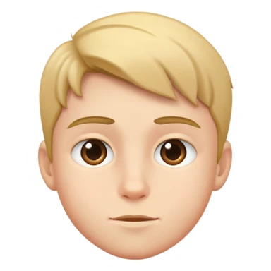 realistic portrait of a boy sticker