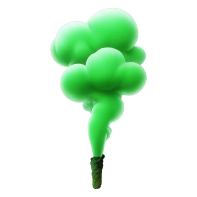 green smoke sticker