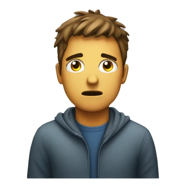 ignoring face sticker