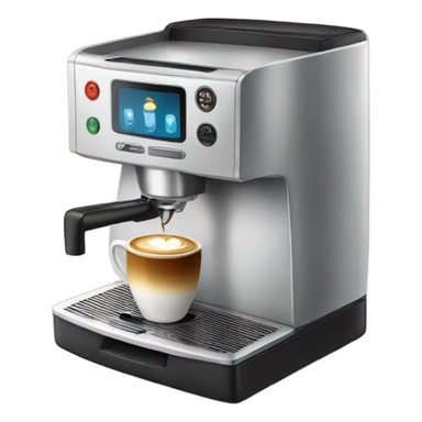 coffee machine sticker