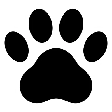paw print sticker
