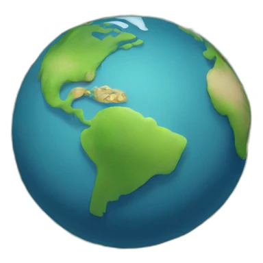 earth world animated sticker