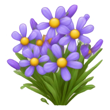 bundle of wildflowers  sticker