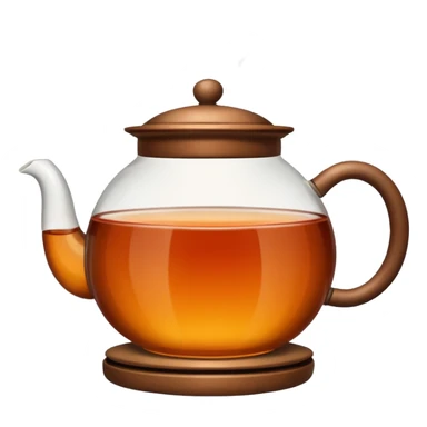 A pot of tea sticker