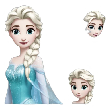 Frozen elsa sticker