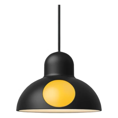 Minimalist pendant light for home, IKEA style sticker