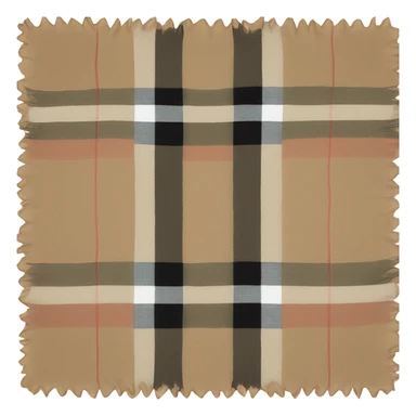Burberry scarf  sticker