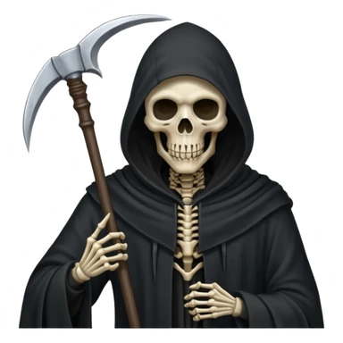 The Grim Reaper sticker