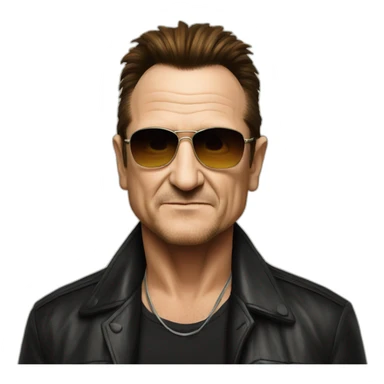 Bono u2 sticker