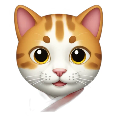 cat Sushi master sticker