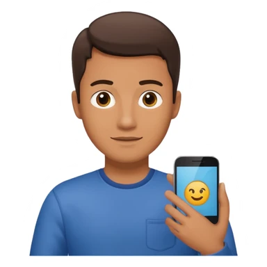 man with nbg app sticker