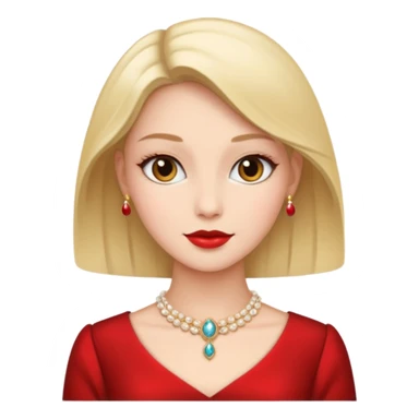 women dressed in elegant attire sticker