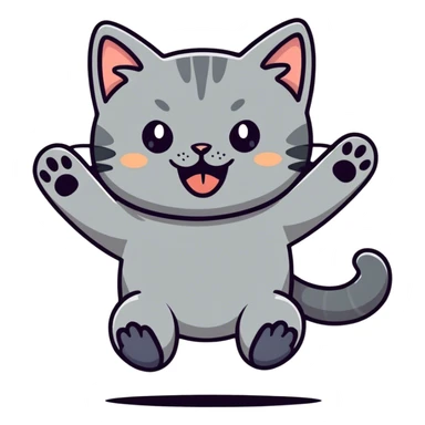 Crazy cats  sticker
