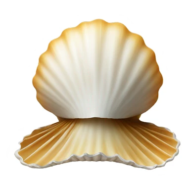 Shell with a perl  sticker